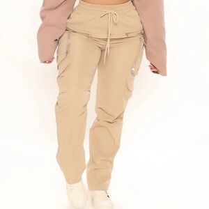 Tan joggers